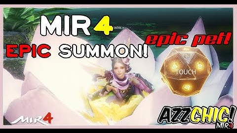 Mir4 : Getting my first EPIC SPIRIT in MIR4! HOW TO GET FREE EPIC SPIRIT IN MIR4