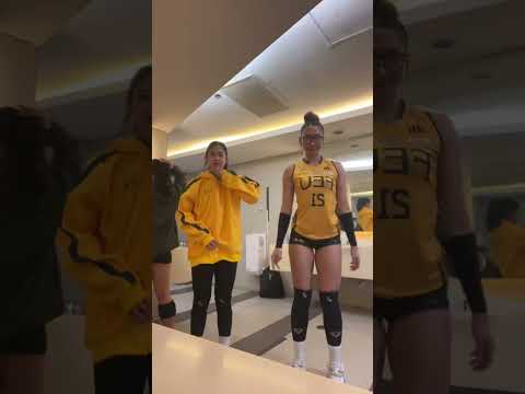 FEU Lady Tamaraws Volleyteam Dancechallege Volleyball Beautifulgirl