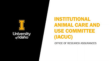 IACUC Overview