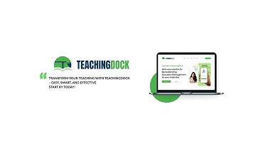 TeachingDock | LMS with integrated Edu ERP | AI Powered features