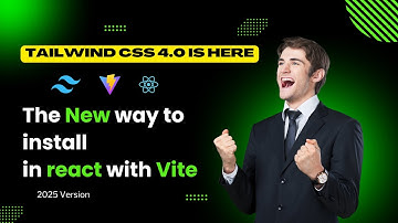 Tailwind CSS 4.0 is finally here - The NEW way to install with Vite + React (2025)
