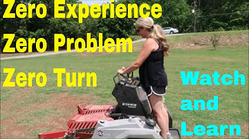 How to Operate a Zero Turn Mower