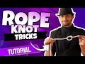 Rope Knot Tricks REVEALED! (Rope Knots Routine Tutorial)