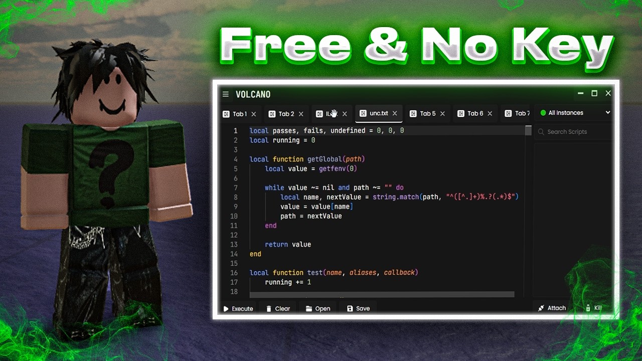 [98% UNC] Roblox Executor Volcano Free Exploit Working for Roblox 2026 ...