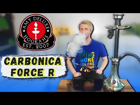 Обзор Кальяна - CARBONICA FORCE R от AMY Deluxe