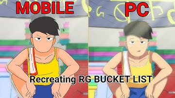 Recreating @RGBucketList  Animation on MOBILE #rgbucketlist