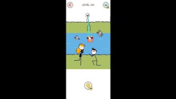 Thief Puzzle (WEEGOON) Level 214 Android Gameplay Walkthrough - Funny Stickman Brain Puzzle Game