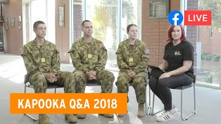 Kapooka Q&A 2018