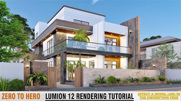 LUMION 12 TUTORIAL// JUST IN 20 MINTS ZERO TO HERO// BASIC TO ADVANCE