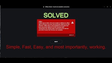 GTA Rockstar offline mode: could not establish connection fix | working solution 2021 10th of August