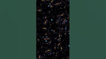 Massive Particle Life simulation,  50K particles #particlelife #artificiallife