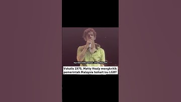 Thumbnail of Kontroversial band 1975 terkait LGBT #malaysia #tolaklgbt #1975 #shorts #tolaklgbt #fakta