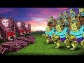 Minecraft | ZOMBIE ARMY VS SPIDER ARMY! (Massive Mob Battles)