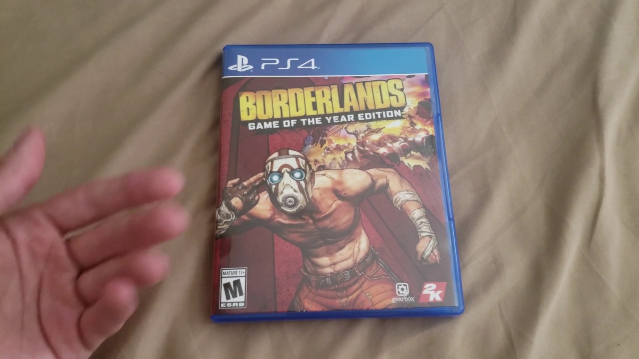 Borderlands Game Of The Year Edition Ps4 Unboxing Youtube
