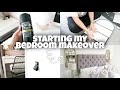 *regrets* STARTING MY BEDROOM MAKEOVER | DIY, SPRAY PAINTING ETC... VLOG