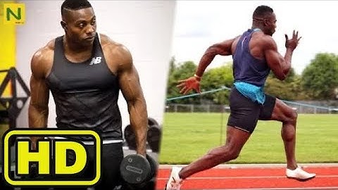Explosive Olympic Sprinter training 【Athletics】 | Harry Aikines - British Sprinter