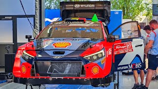 WRC Vodafone Rally de Portugal 2024 | SERVICE PARK | Full HD