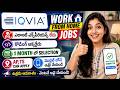 IQVIA Work From Home Job 2026 🏠 | Any Degree | No Coding Entry Level MNC Job| Home-Based Jobs