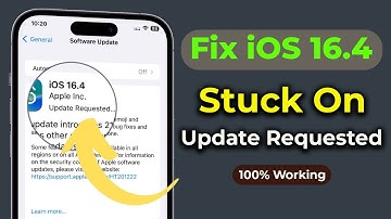 How to Fix iOS 16.4 Stuck on Update Requested in iPhone & iPad || Apple info