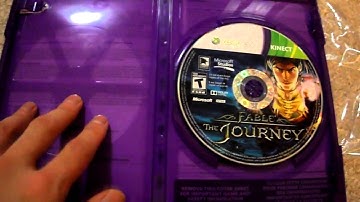 Unboxing Fable the Journey Xbox 360 Microsoft Game studios Kinect Lionhead
