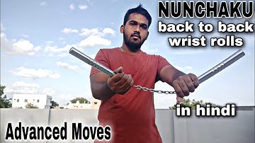 nunchaku wrist roll for beginners in hindi