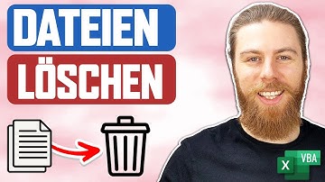 Dateien eines Ordners automatisiert löschen (+kostenloser Download) | Excel VBA