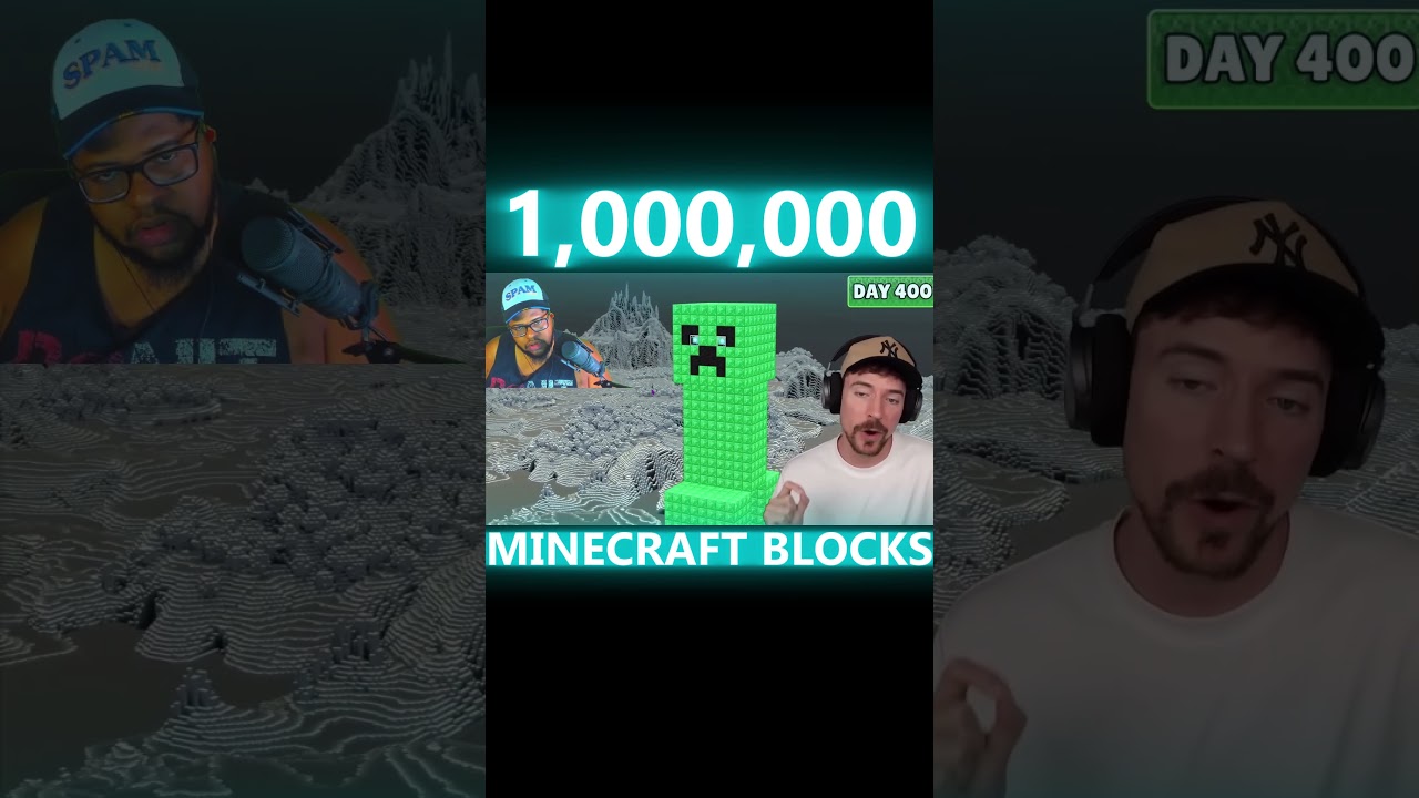 MrBeast Made Them Go 1 Million Blocks Away In Hardcore Minecraft