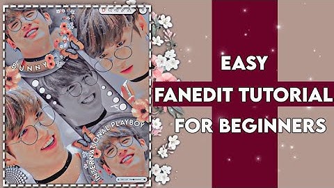 Easy fanedit tutorial for beginners || Easy fanedit for fanpages || Arora galaxy