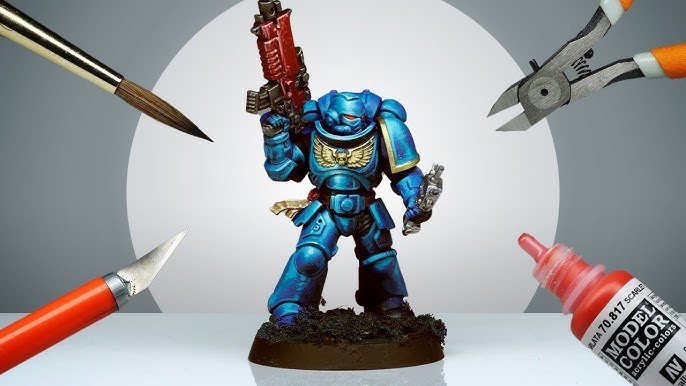 How To Get Started with Warhammer 40,000 and Paint Your First Miniatures,  Necrons and Space Marines 