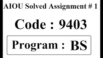 AIOU Code 9403 Solved Assignment No 1 Spring 2025 | Managerial Accounting