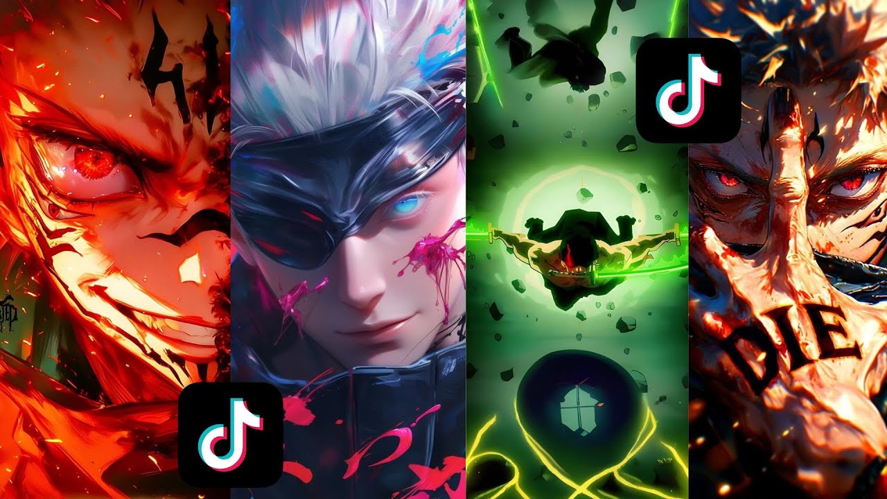 👑 Anime edits - Anime TikTok Compilation - Badass Moments 👑 - YouTube