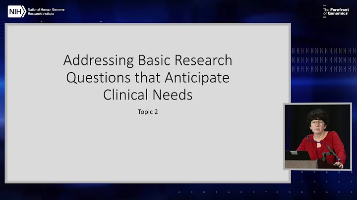 Topic 2: Addressing Basic Research Questions that ...