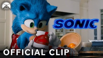 Sonic Gets His First Pair of Red Shoes 👟 | Full Scene | Paramount