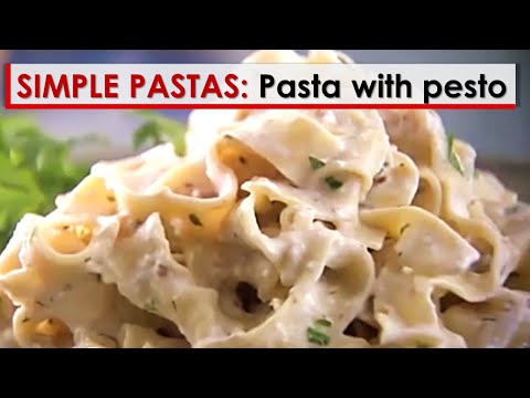 Simple Pastas: Tagliatelle with Pesto Recipe