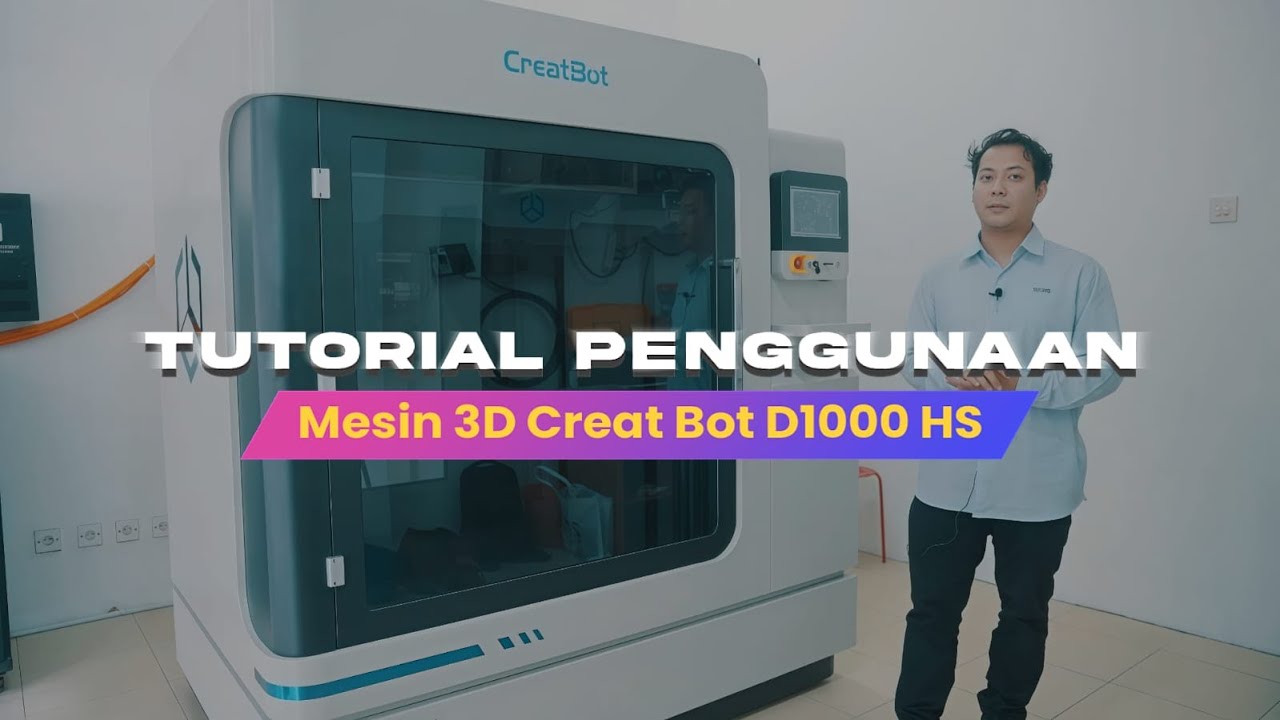 Tutorial CreatBot 3D Printer D1000 High Speed
