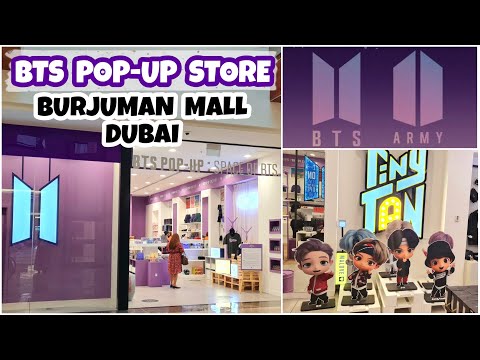 BTS POP-UP STORE IN BURJUMAN MALL DUBAI