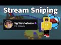 Stream Sniping HighKeyHateMe (Rage Quit!)