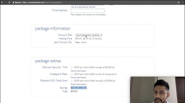 Video #5: How to Buy a Hosting from Bluehost