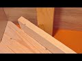 Carpenter Make a Simple Corner Angles #howto #tutorial #diy #woodworking #construction #tips