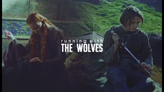 Sansa and Arya | Running With The Wolves