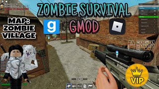 WIN in ZOMBIE SURVIVAL - NEW ZOMBIE VILLAGE MAP | Zombie Survival on @Roblox