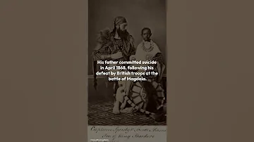 Crown Prince Alamayu The Only Legitimate Son Of Tewodros II Emperor Of Abyssinia Now Ethiopia 
