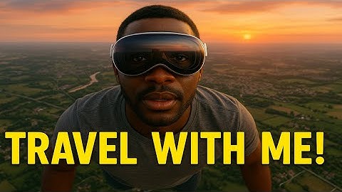 I Traveled the Entire World Using the Apple Vision Pro! 😳✈️