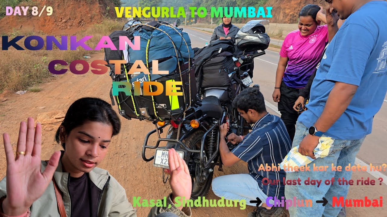 We Finally Reached Home | Vengurla to Mumbai | Konkan Coastal Ride | Maza Konkan Bhari