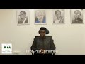 Prof PLO Lumumba to President Buhari on the situation in Nigeria & solidarity message to Nigerians