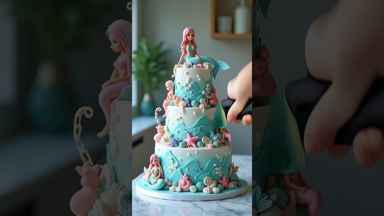 Magical Mermaid Cake 2025