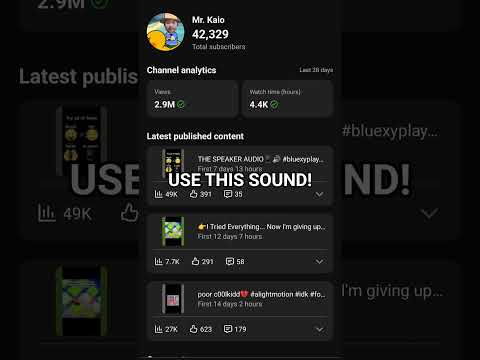 Use this sound🎧