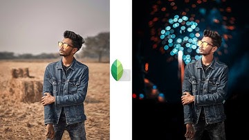Snapseed Bokeh Effect Editing 2020 | New Color Effects Editing | Snapseed Editing Tutorial