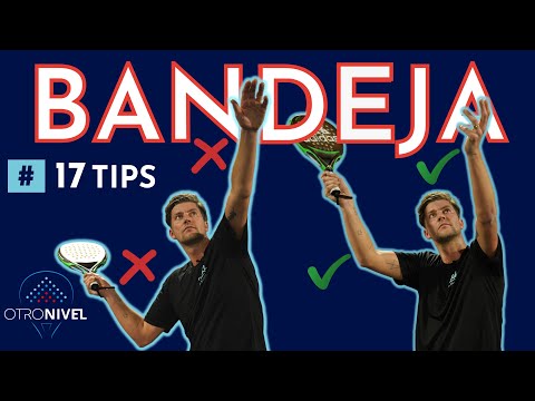 Bandeja technique: control, slice and follow-through