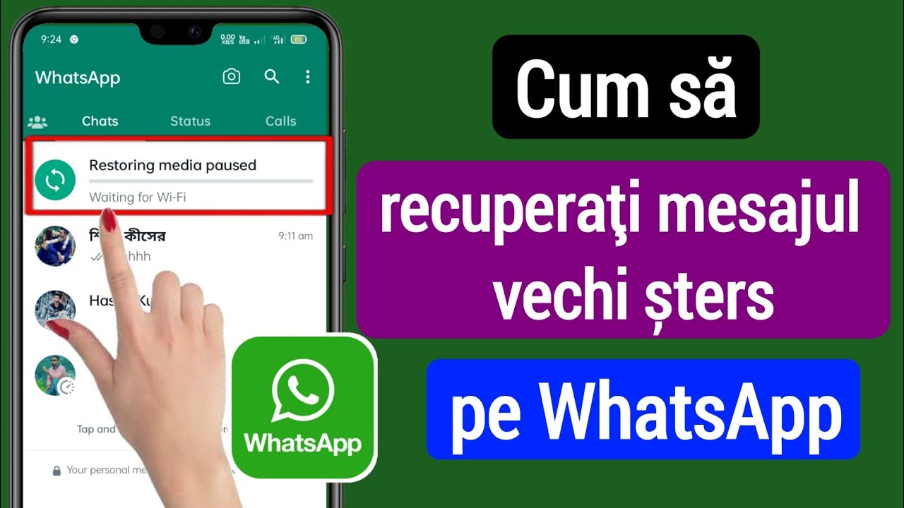 Cum să recuperezi mesajele vechi WhatsApp șterse 2023 | Restaurați ...